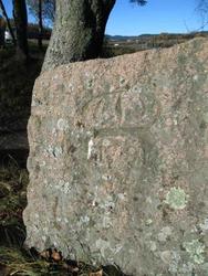 Veimerke fra 1791 på Østre Nitberg