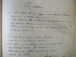 Solglytt 1909: Paa stølen (avskrift frå "Den 17.mai")