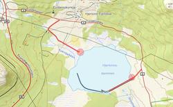 Hjerkinndammen – frå gruvedam til fiskevatn.