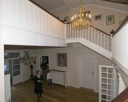 Huset til Harry Fett. Trappen fra 1. til 2 etasje.