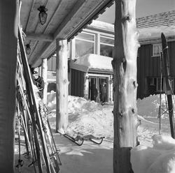 Ski under takskjegget, Espedalen Turistheim, Gausdal, Opplan