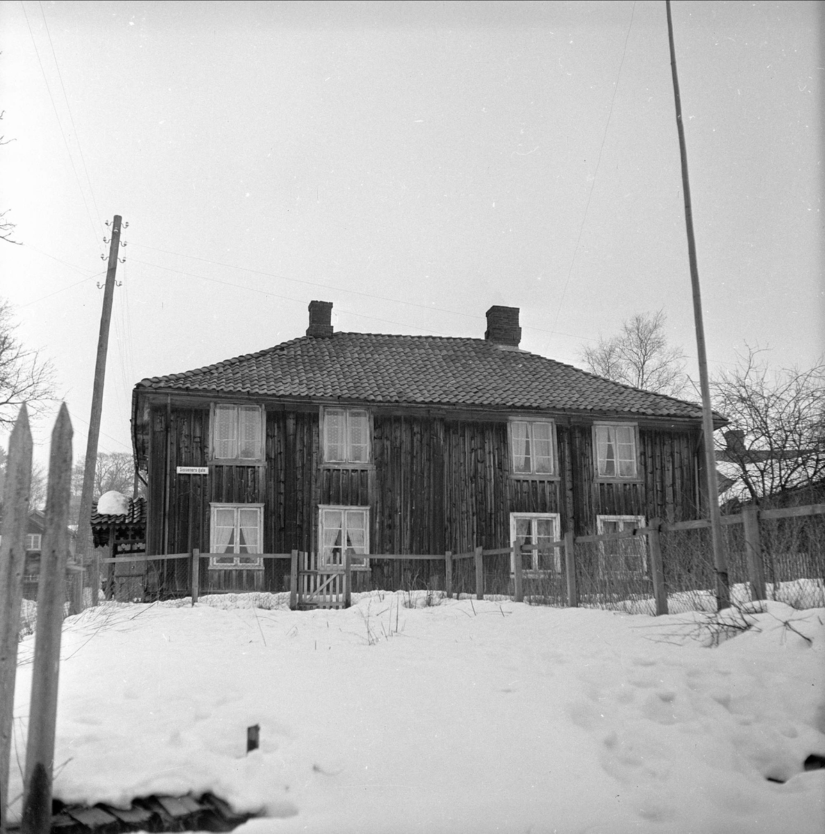 Kongsvinger, Hedmark, 27.03.1954. Bolig.