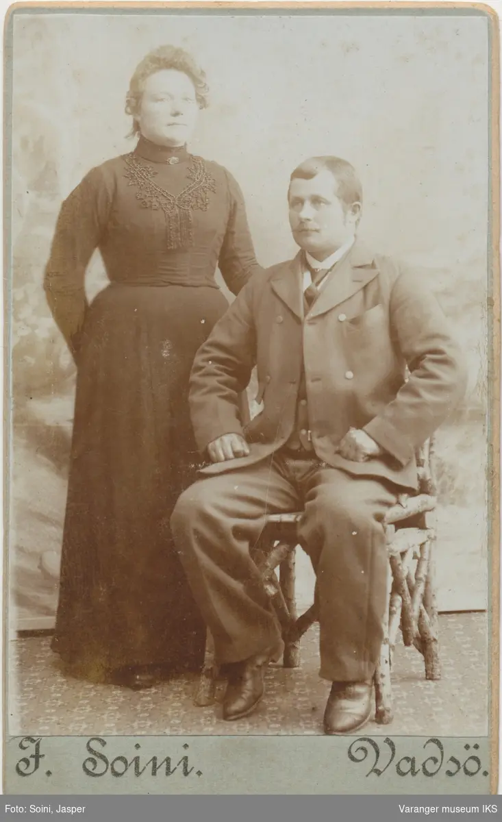 Dobbeltportrett, Martha og Ole P. Strømme