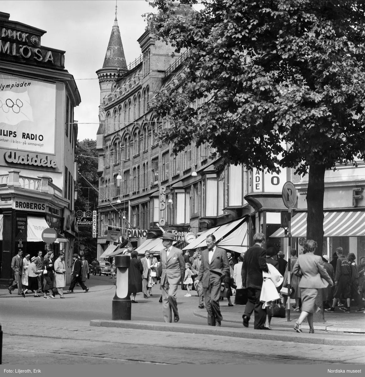 Göteborg. Arkaden vid Strögets slut