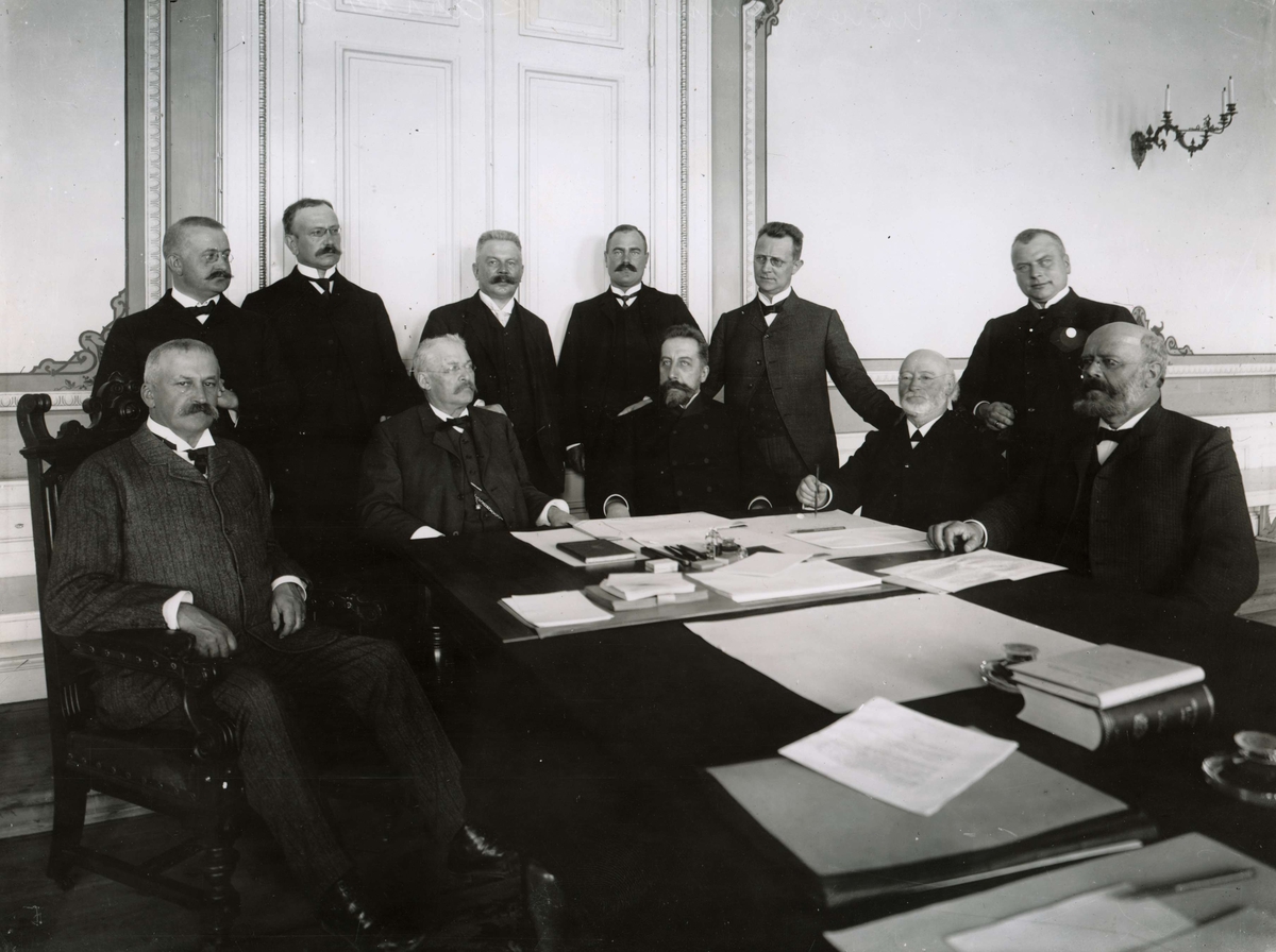 De svensk-norska unionsförhandlingarna i Karlstad, 1905.
