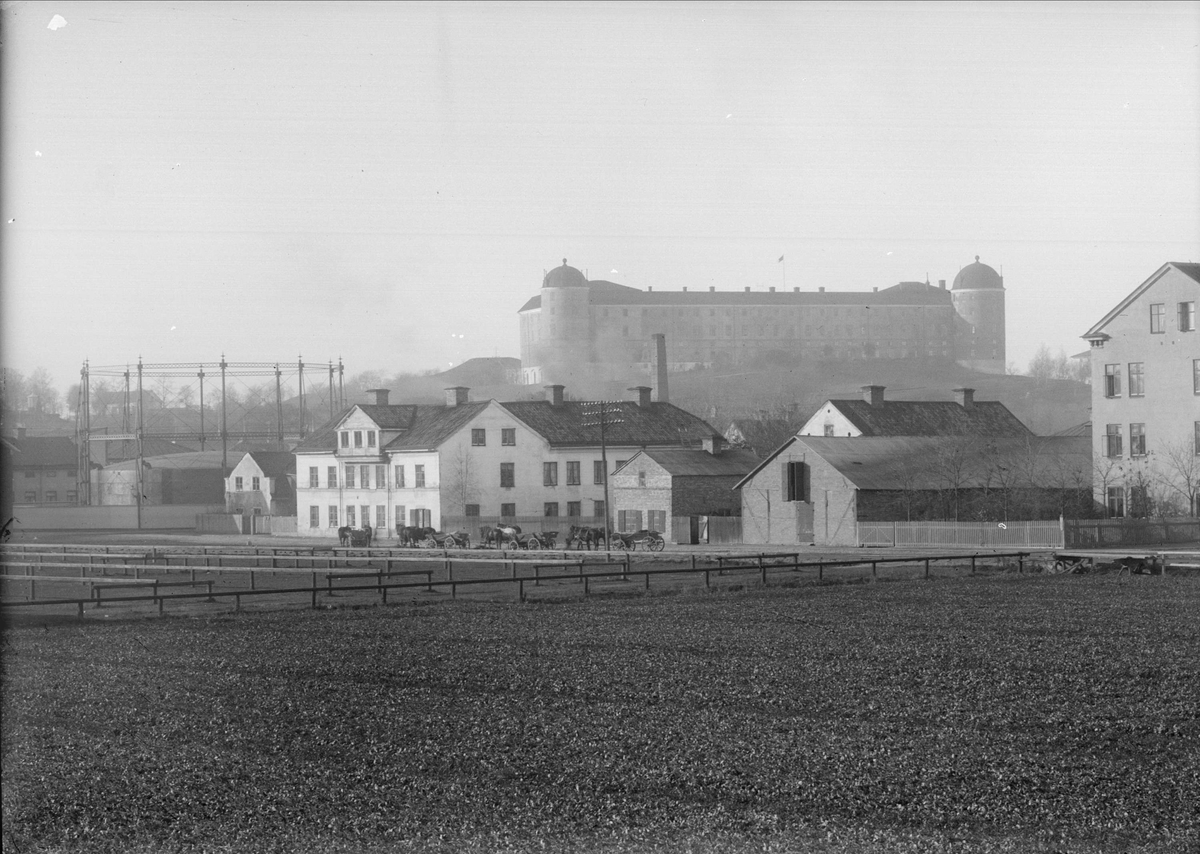 Kungsängstull och Strandbodgatan, Kungsängen, Uppsala 1901 - 1902