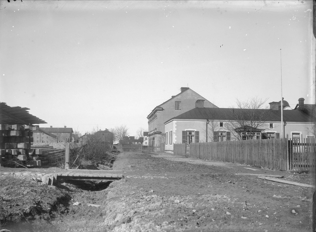 Wallingatan - Geijersgatan, Luthagen, Uppsala 1908