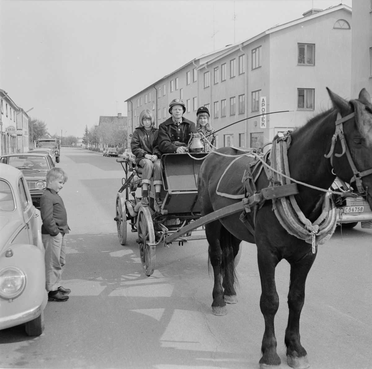Barnens dag, Tierp, Uppland, maj 1968