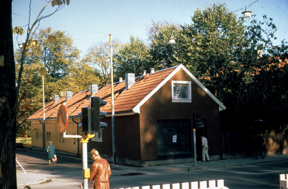 Bebyggelse i kvarteret Karin, Sysslomansgatan - S:t Olofsgatan, Uppsala 1971