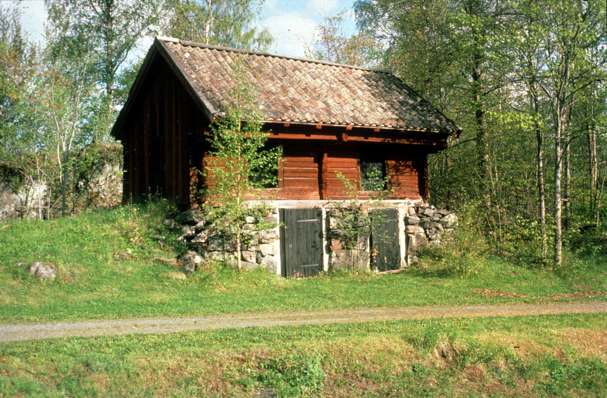 Källarbod, Dannemora gruvor, Uppland 1987