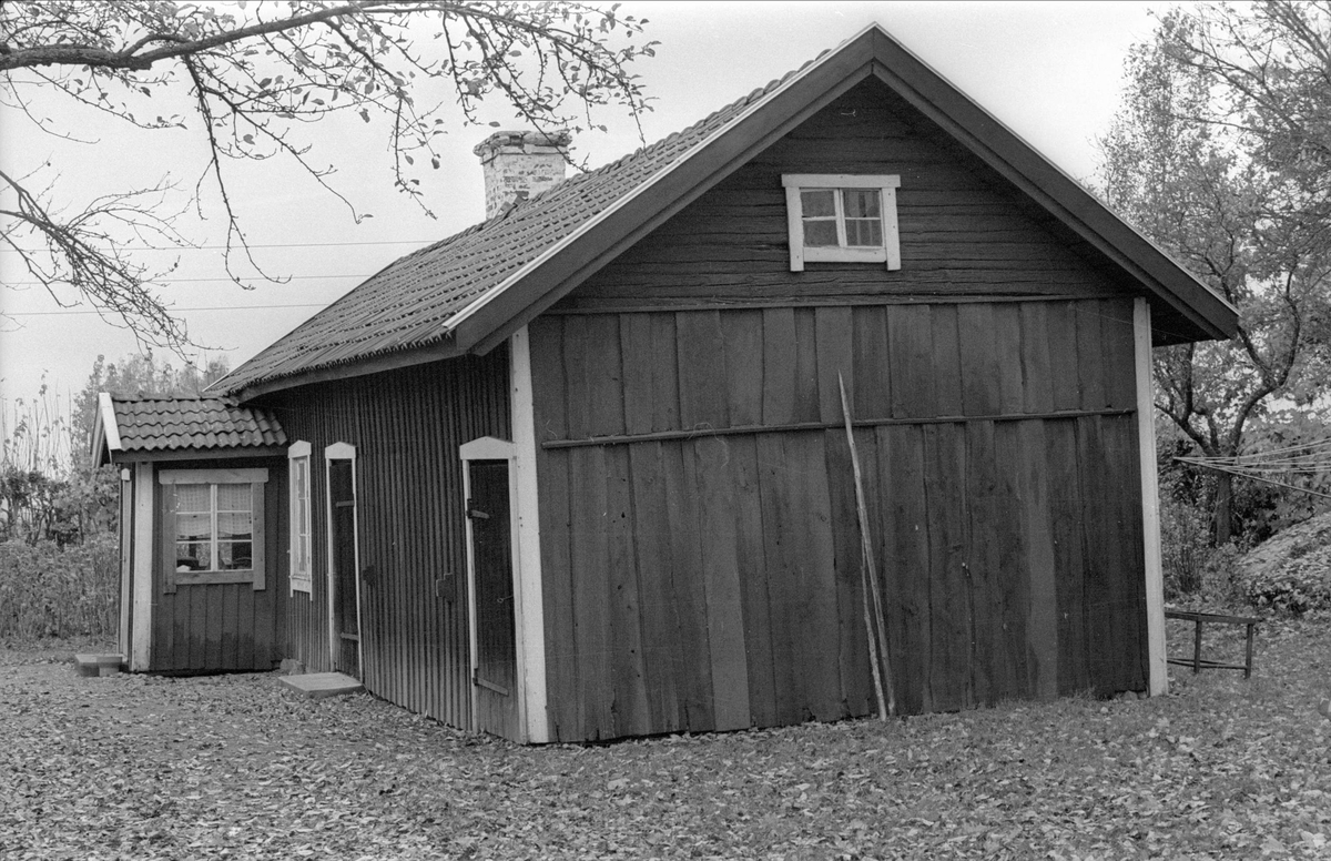 Brygghus/matbod/vedbod, Stengärde, Fullerö, Gamla Uppsala socken, Uppland 1978