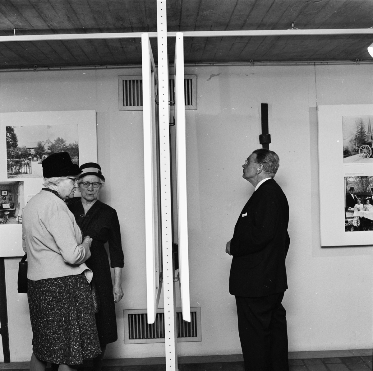 Påsköppet för utställningen Kameran knäppte, Upplandsmuseet, Uppsala 1966