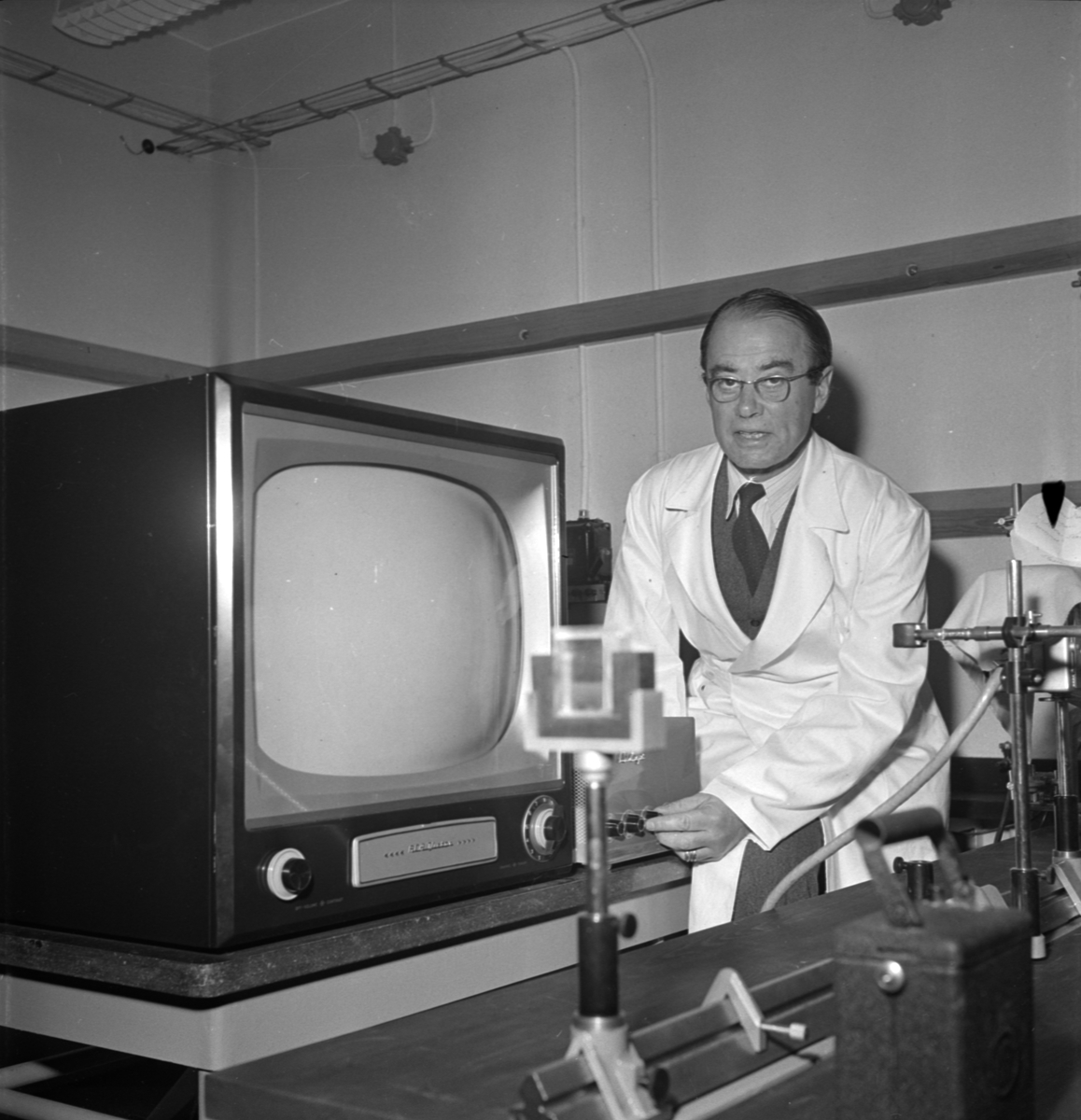Professor Arne Tiselius, Uppsala november 1955