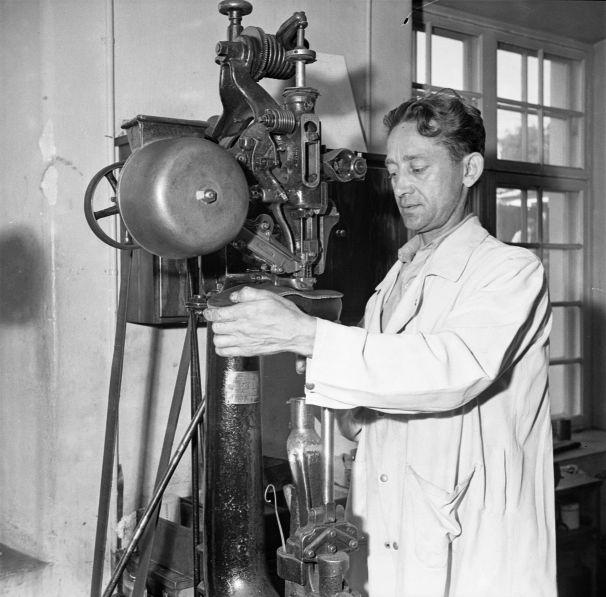 Larssons skofabrik, Uppsala juli 1947