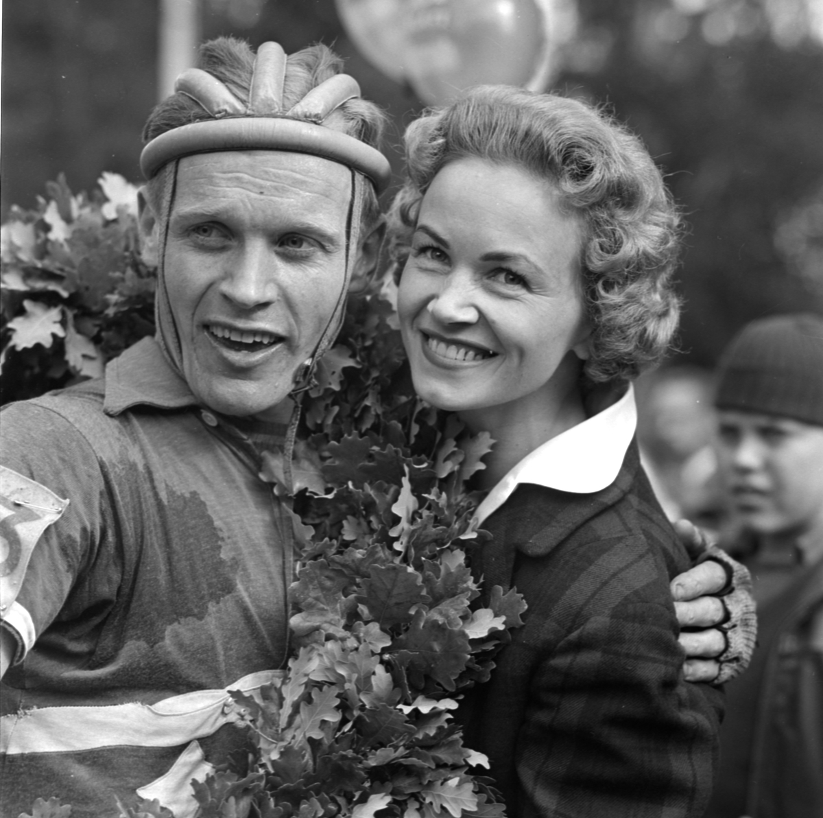 Cykeltävling - sexdagarsloppet, Uppsala september 1956