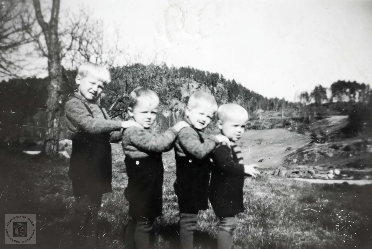 Fire brødre Tønnesen med røtter i Grindheim Audnedal.