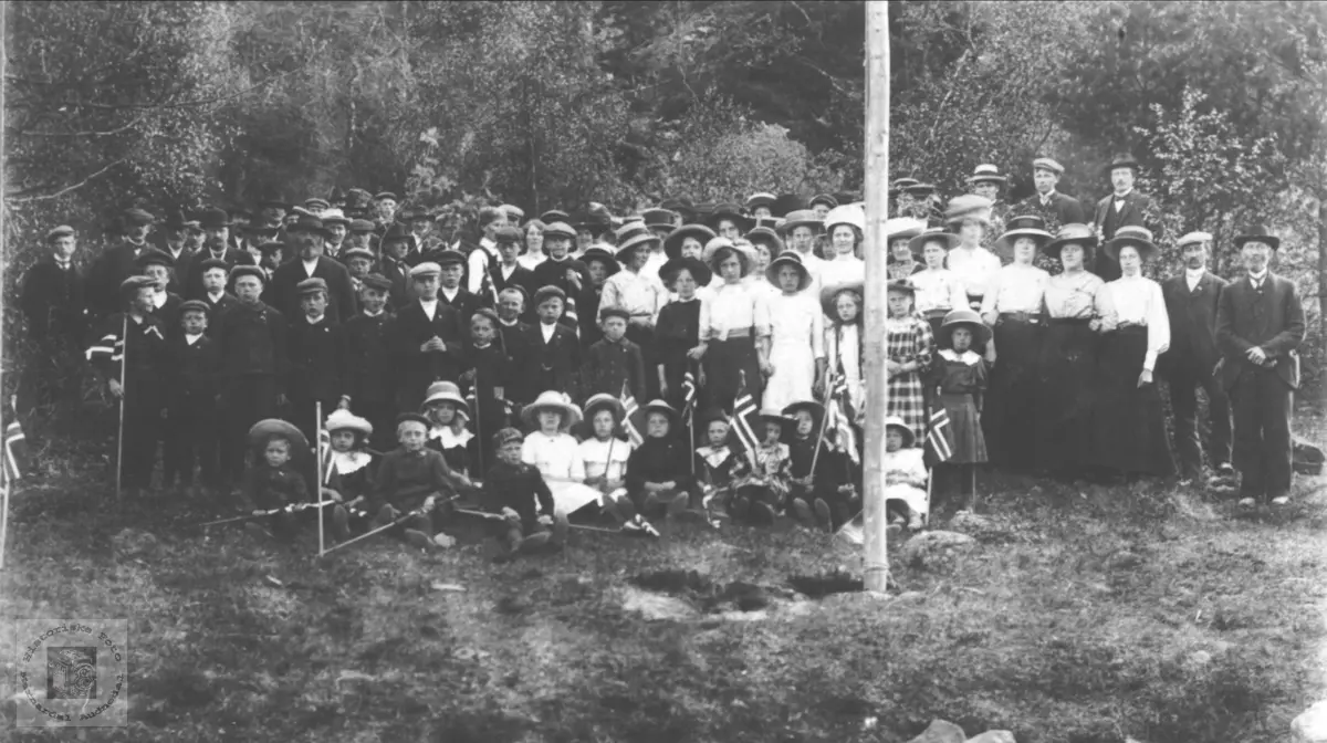 17. mai på Breland i 1913