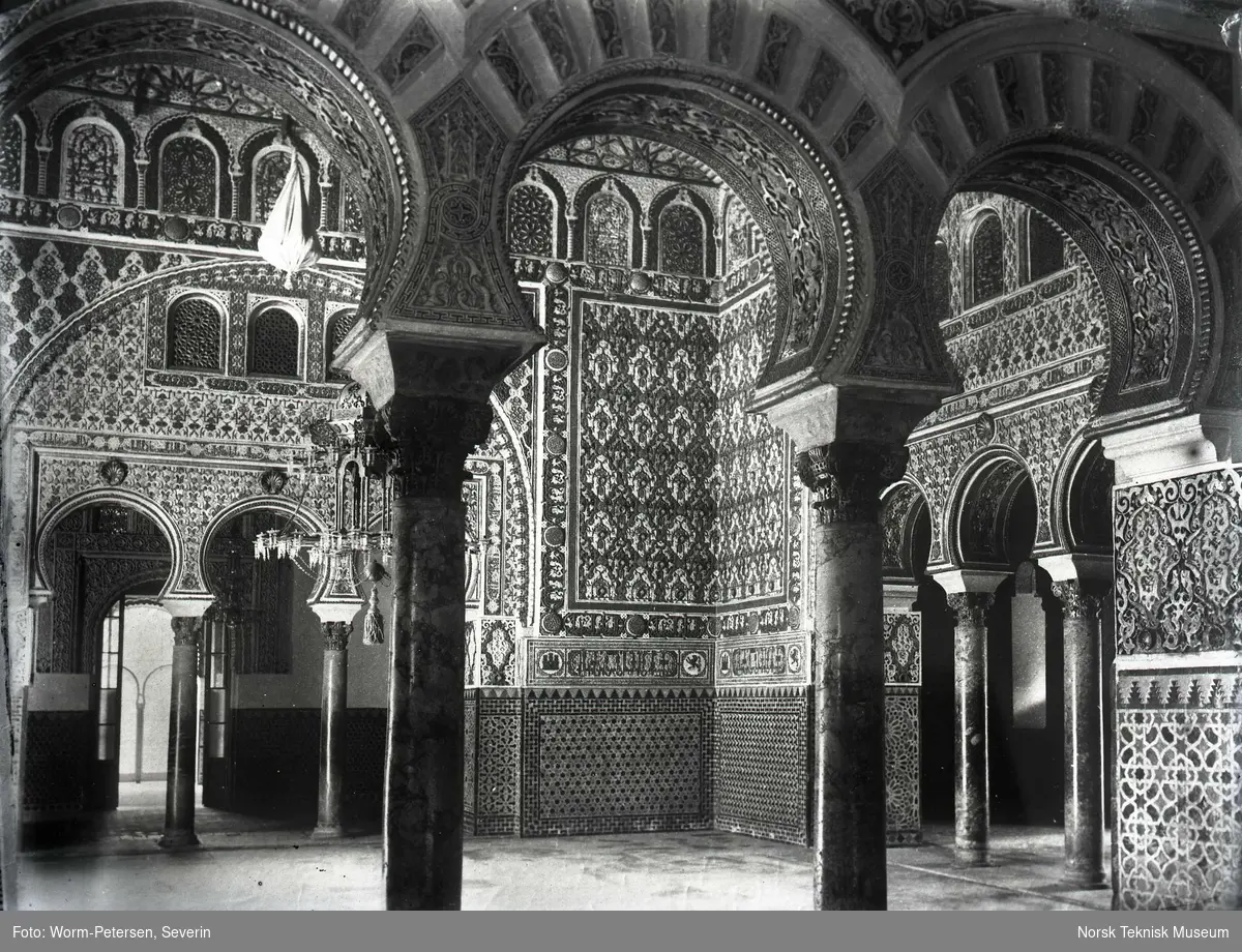 Sevilla, Alcazar, ambassadørenes salong