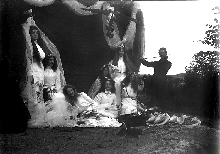 Utomhusteater kring sekelskiftet 1900