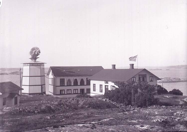 Enligt text som medföljde bilden: "Kristineberg, Aqvariet i Tornet 7/7 1901."