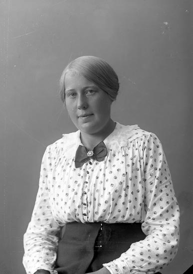 Enligt fotografens journal nr 4 1918-1922: "Andersson, Gärda Bonneröd Ödsmål".