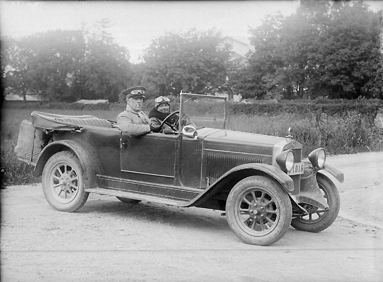Automobil, öppen Fiat 1925 års modell