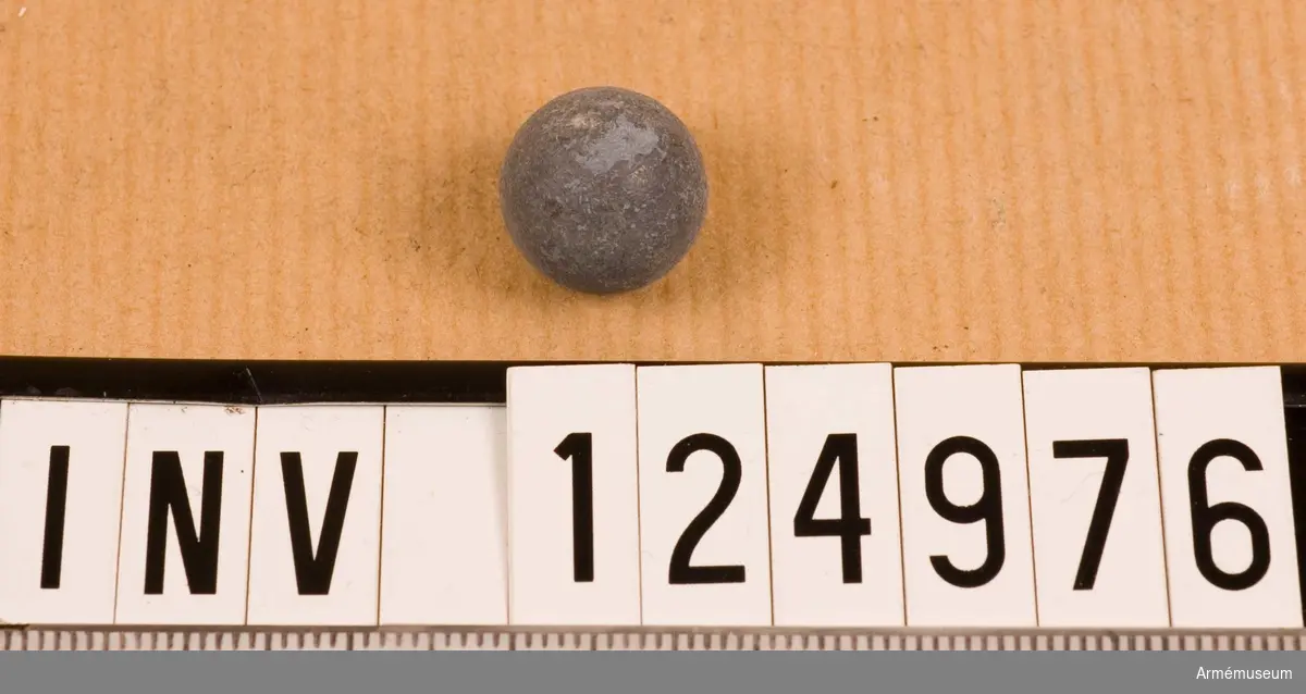 Kula av bly, 13,5 mm.