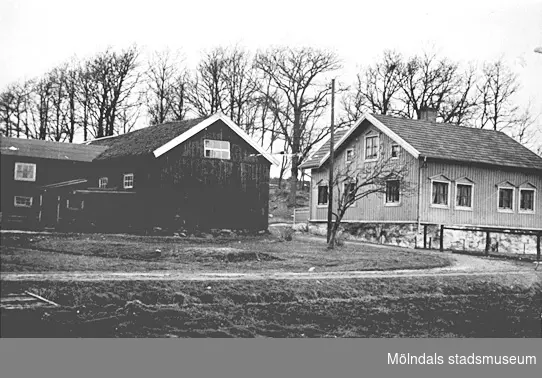 En gård i Kållered, 1920-tal.