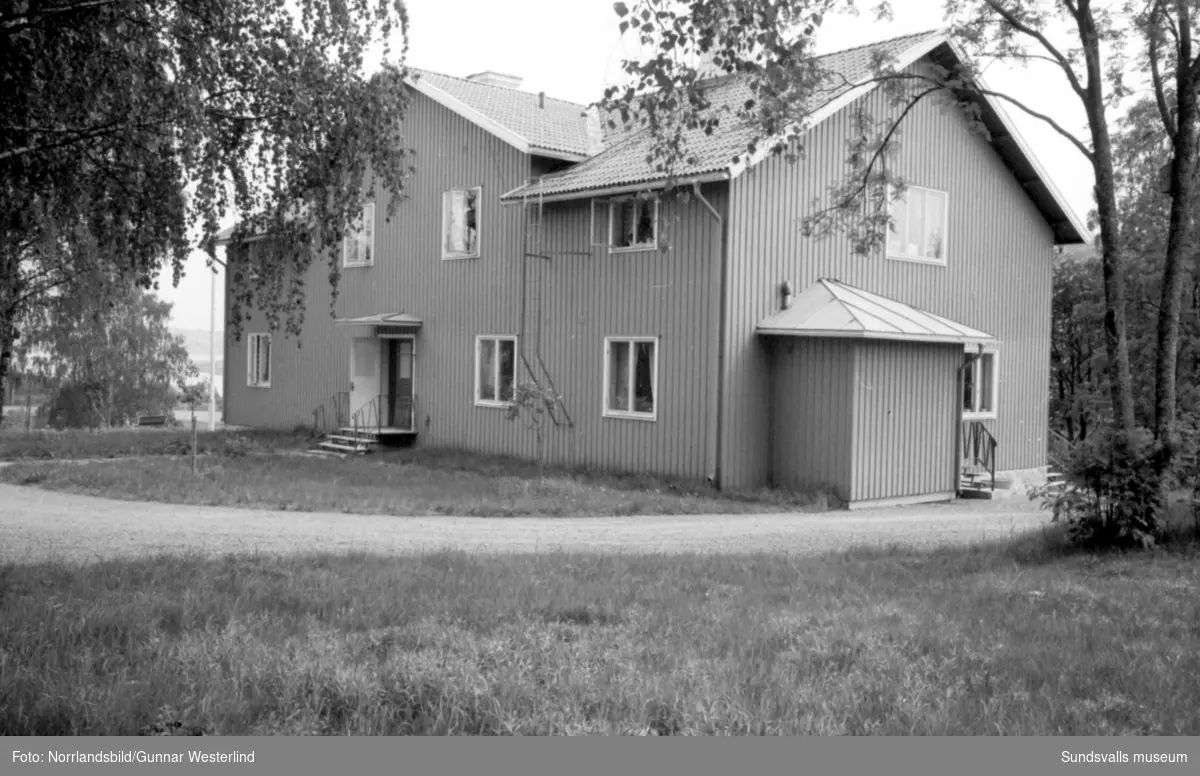 Bostäder och gårdar  i Timrå köping.