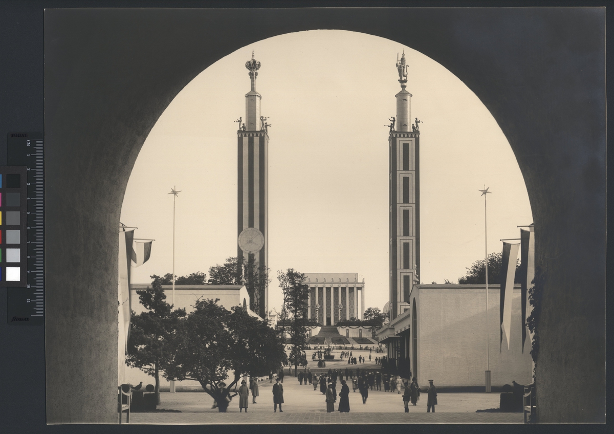 Göteborgs Jubileum (Minnesutställningen), 1923
Från entrén mot Minneshallen