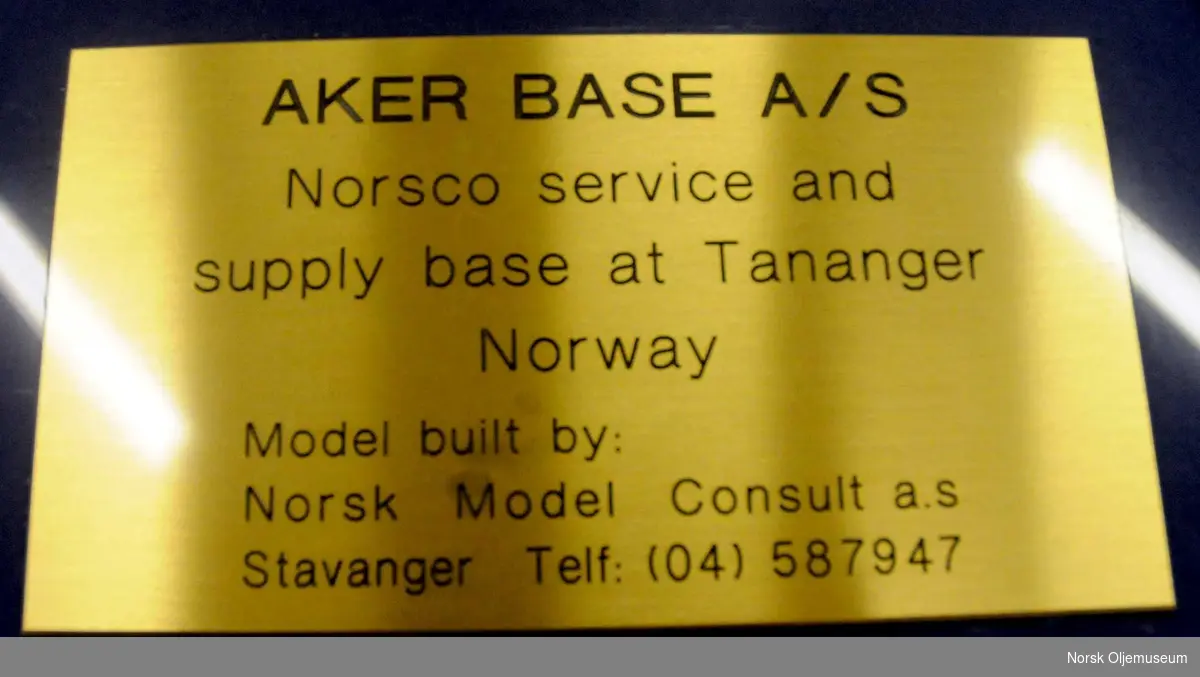 Aker-basen på Tananger, Sola, utenfor Stavanger
