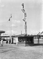 utstilling, Østfoldutstillingen, skulptur, paviljong, tobakk