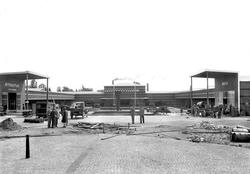 utstilling, Østfoldutstillingen, bygging, lastebil, hest, vo