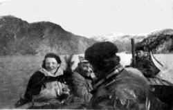 Flatanger, ukjente mennesker i båter