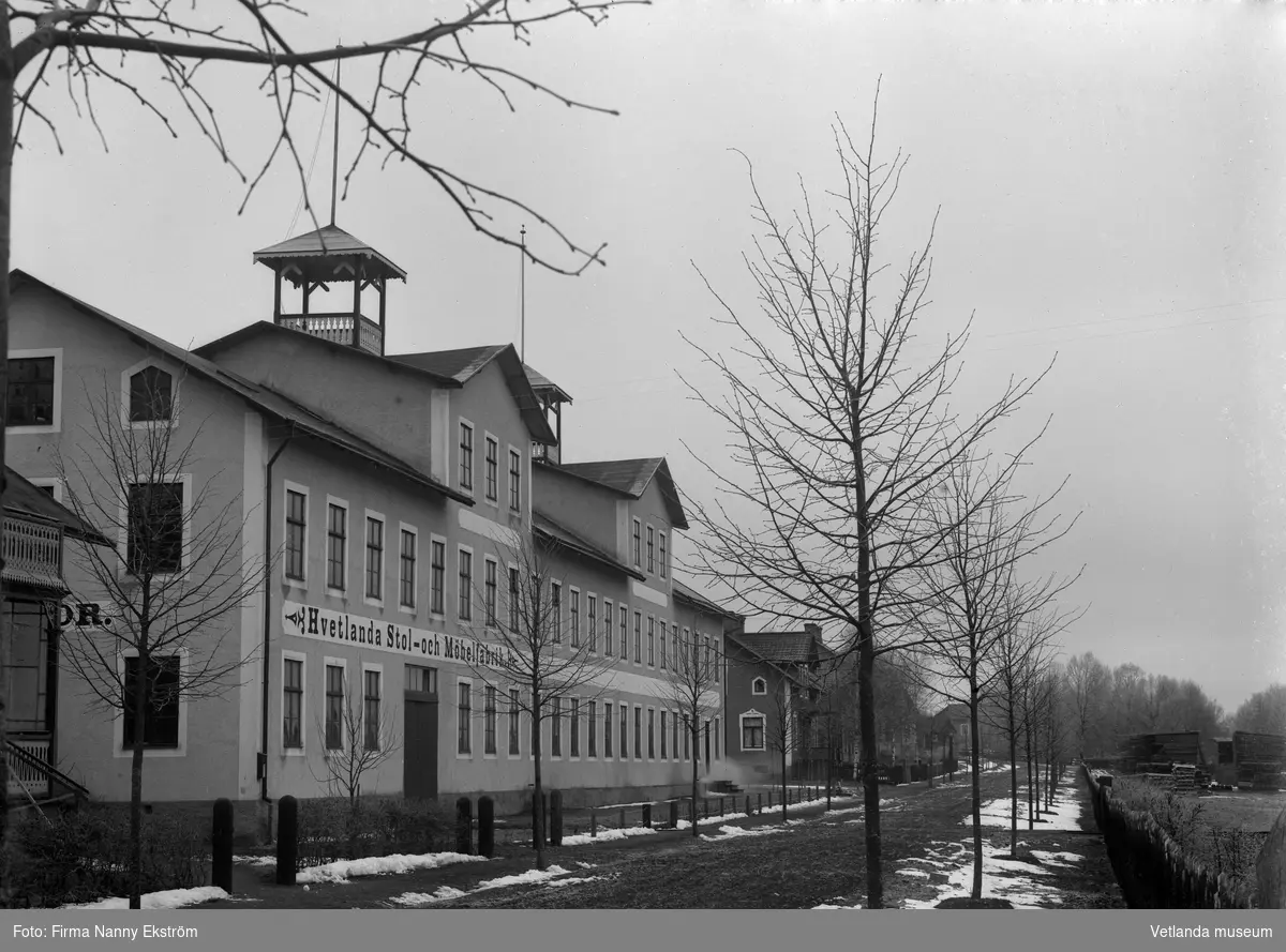 Hvetlanda Stol- och möbelfabrik 1902