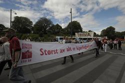 Fotodokumentasjon av Homoparaden 2008. Mennesker, opptog, pa