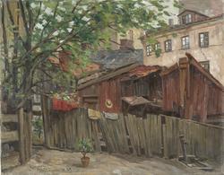 Strandgata 4 og 3 b [Forstadsmotiv]