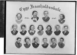Egge Framhaldsskule, 1948-49