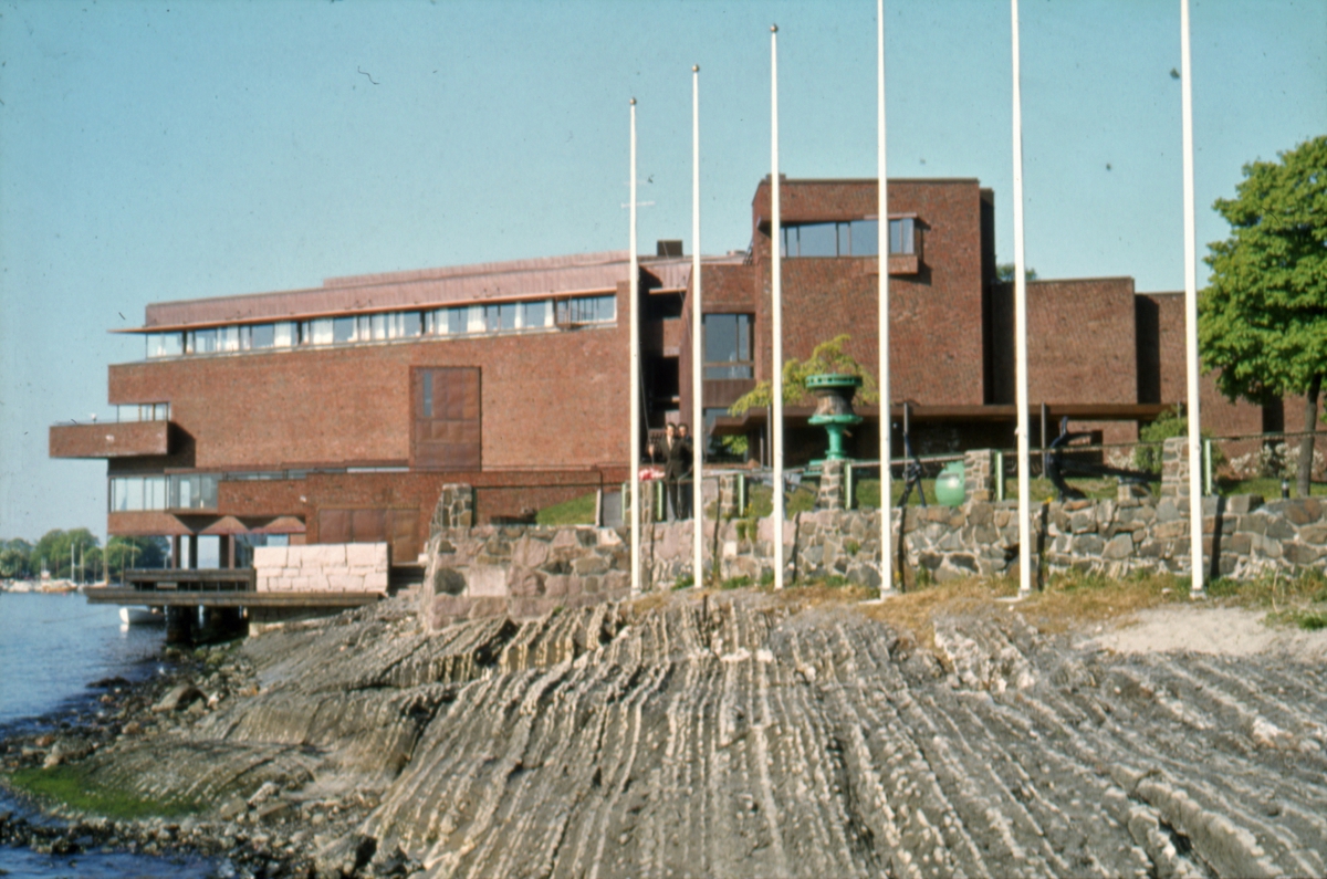 Åpningen av Norsk Sjøfartsmuseum på Bygdøynes.