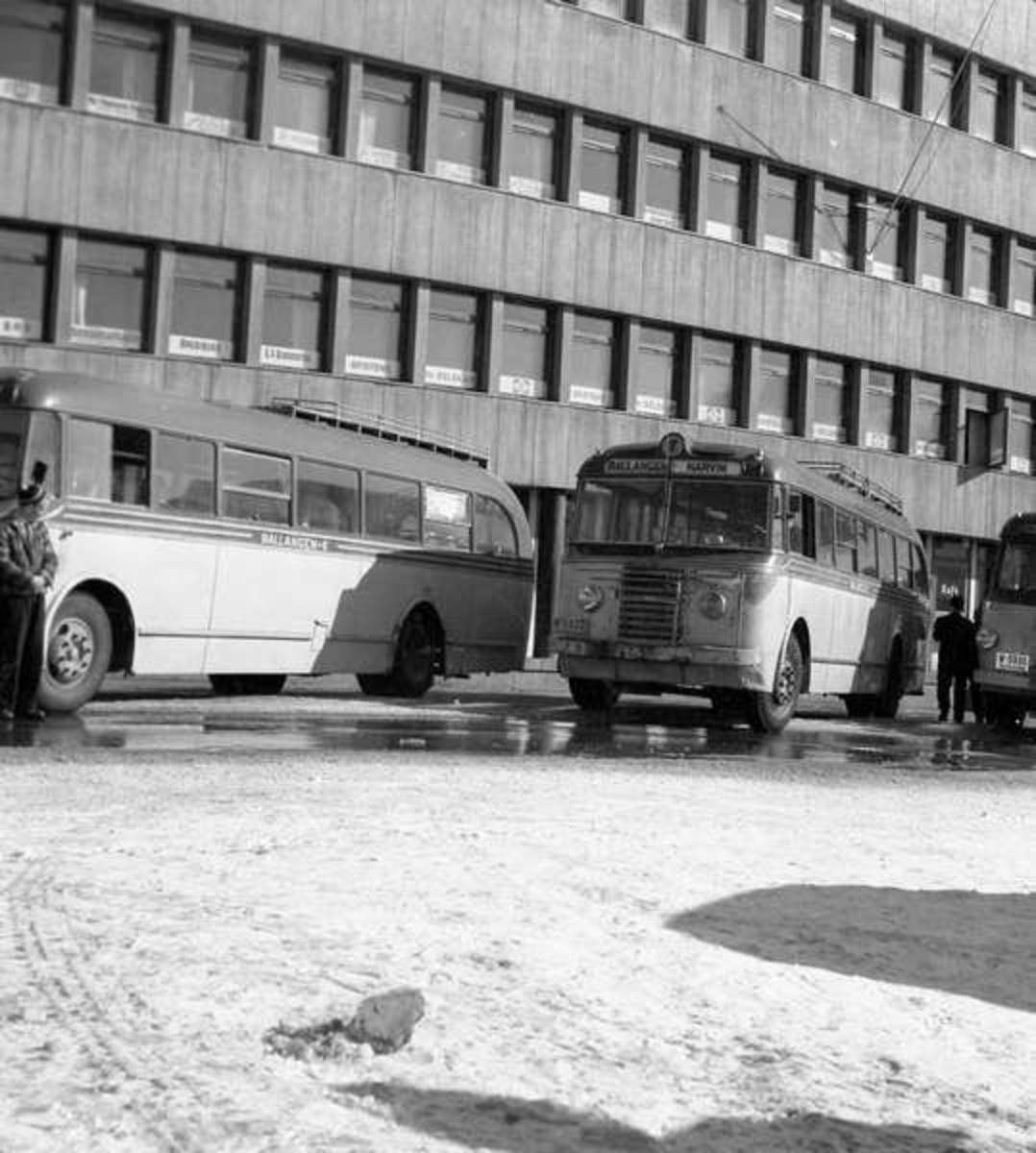 Busser fra Haugland & Sønn, Ballangen ved Havnens Hus