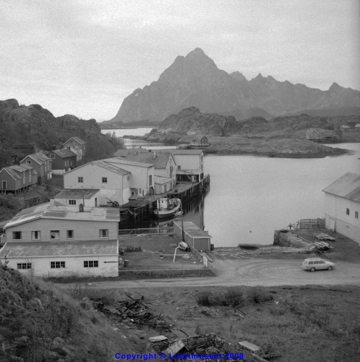 Kabelvåg. Rækøya ca 1968 - Museum Nord / DigitaltMuseum