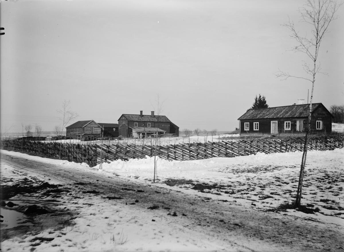 Friluftsmuseet Disagården, Gamla Uppsala under uppförande år 1930