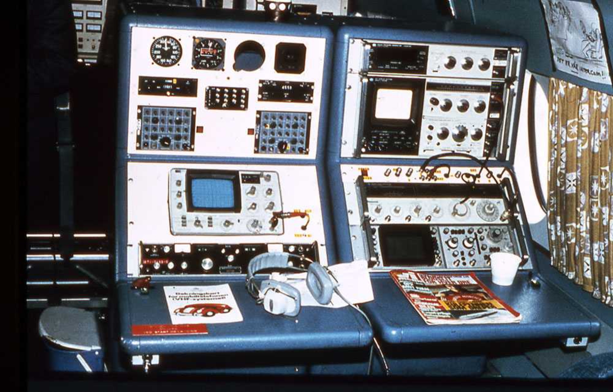 Instrumenter ombord i fly.
