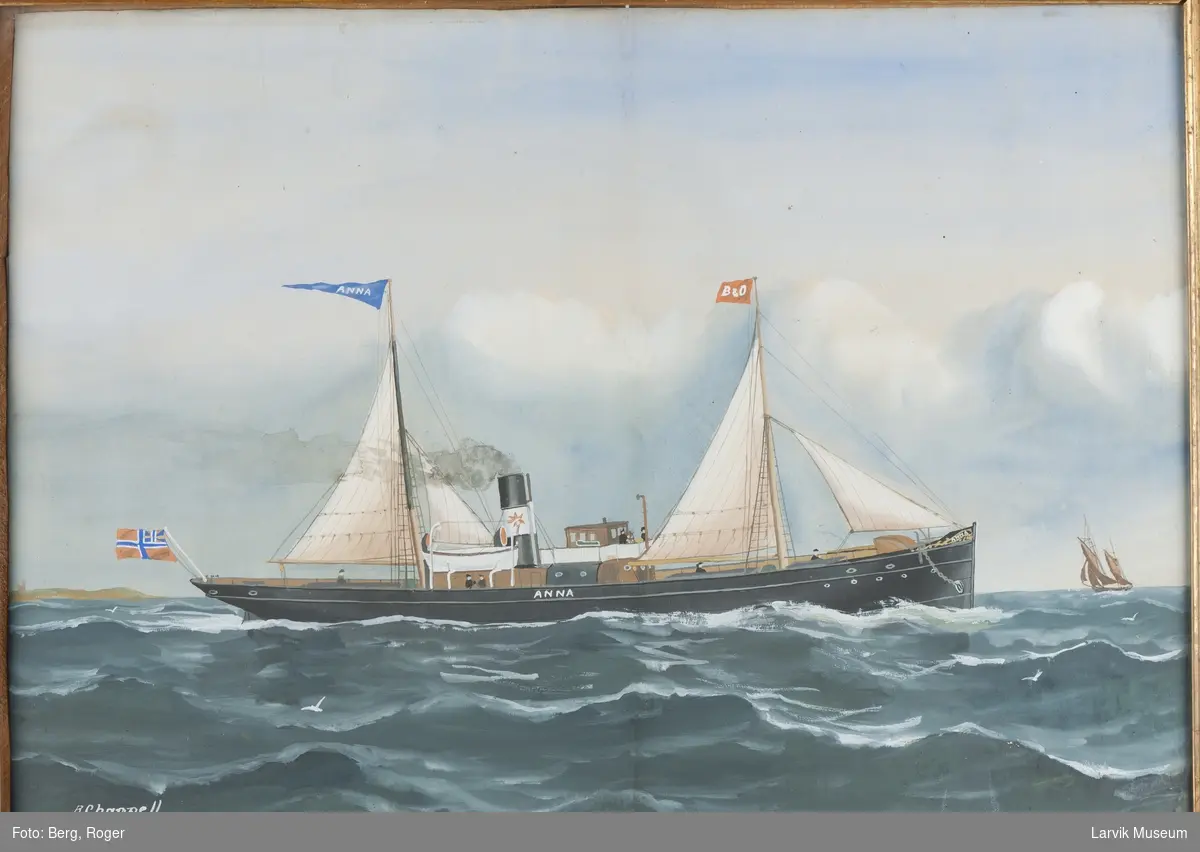 Dampskipet Anna av Larvik