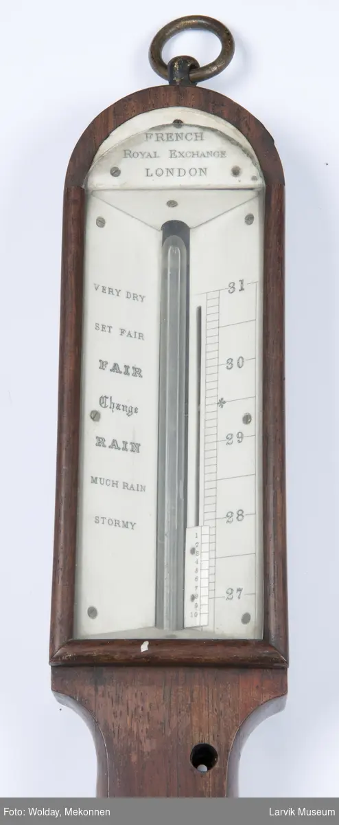 Barometer i trekabinett