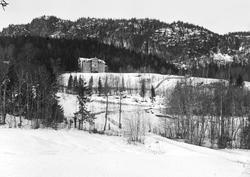 Parti fra Hvalstad, Asker i Akershus. 
Hartmann pensjonatsk