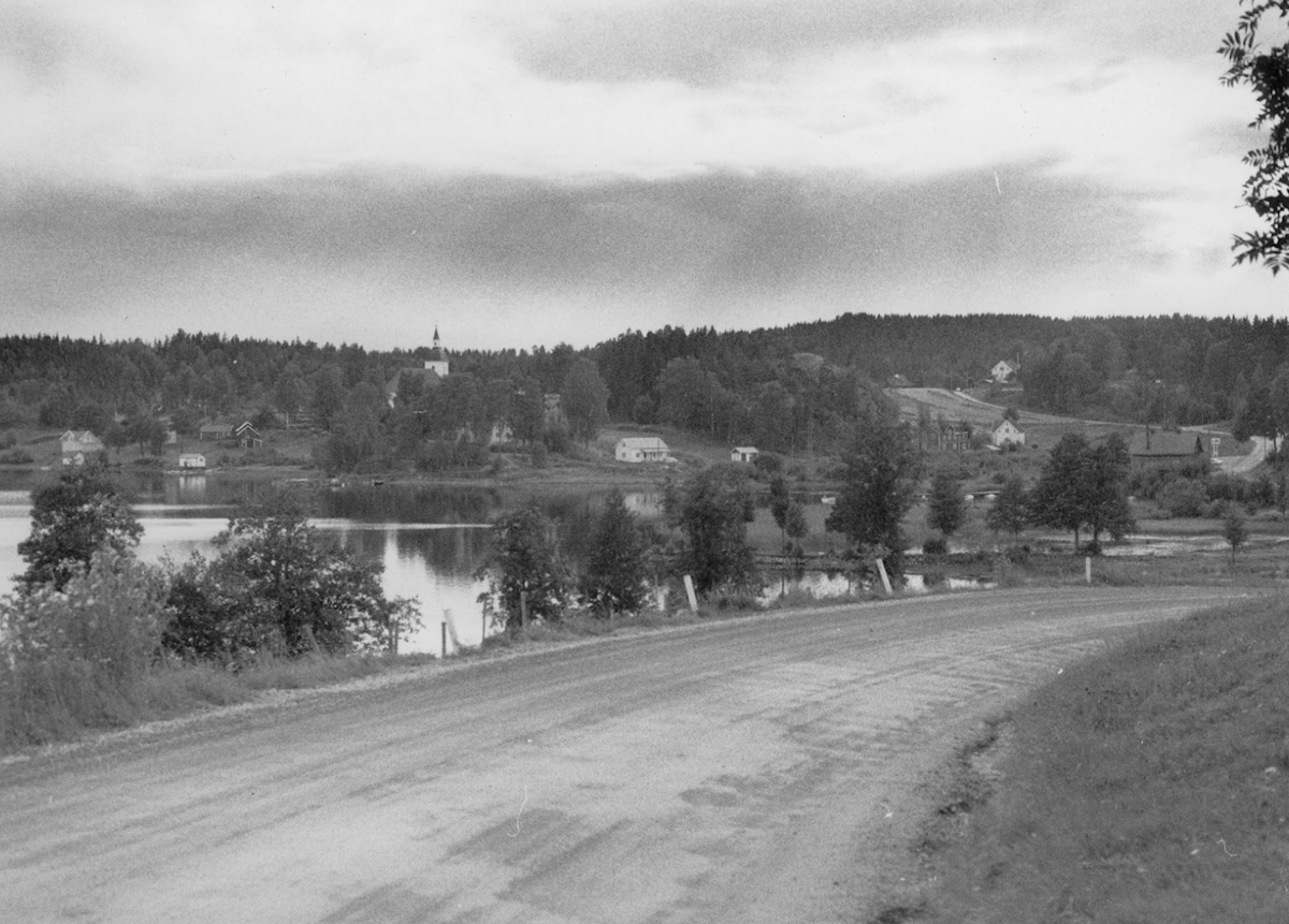 Nössemark, utsikt över Stora Lee.