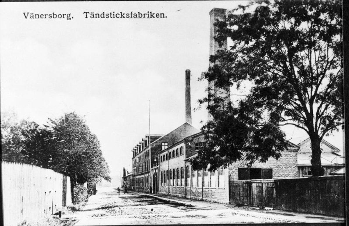 Vänersborg. Tändsticksfabriken