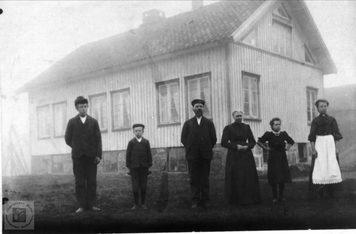 Familiegruppe på Sløgedal