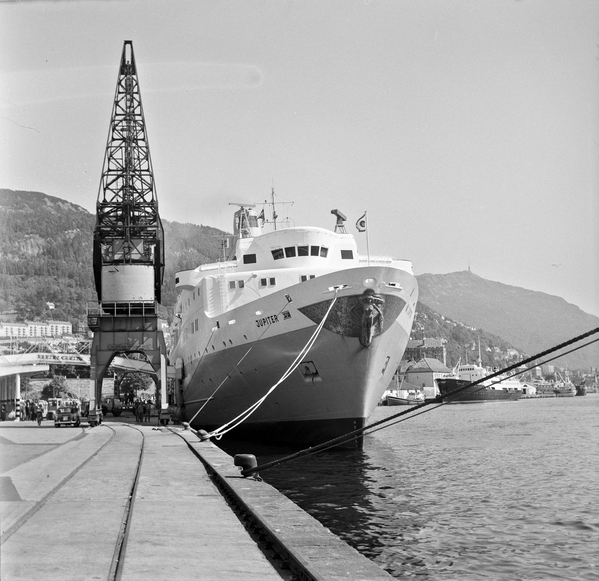 M/S Jupiter ved Bergen havn